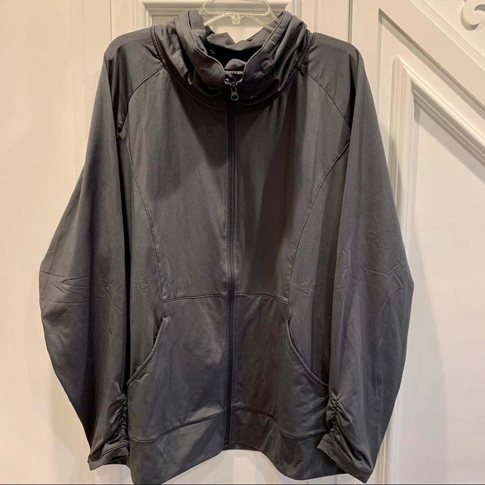 Sport-Tex Gray Athletic Jacket 4XL‎